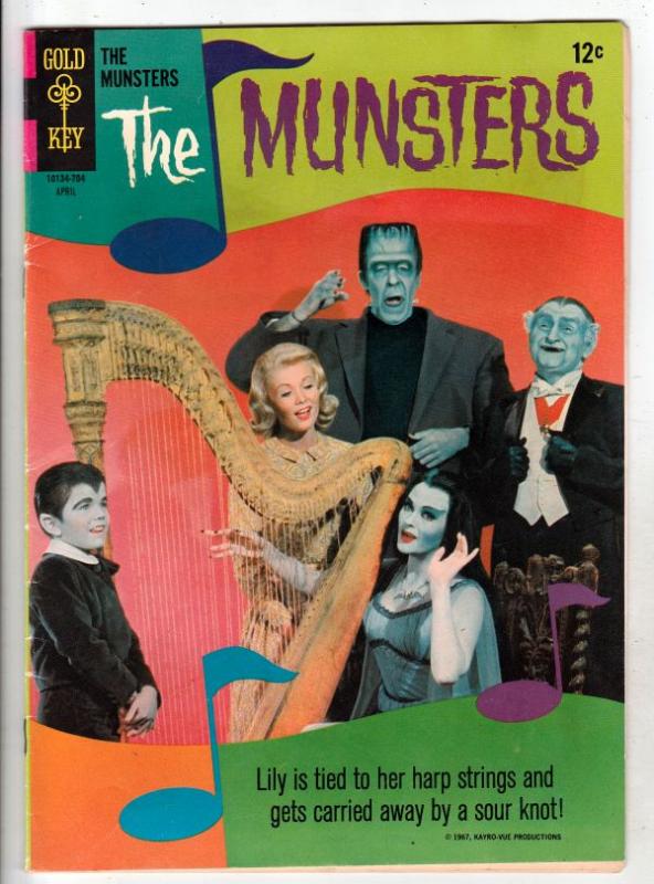 Munsters, The #12 (Apr-67) FN/VF Mid-High-Grade The Munsters (Lilly, Grandpa,...