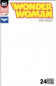 Wonder Woman 1 Blank Sketch Variant VF/NM