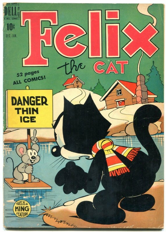 Felix the Cat #12 1950-Otto Messmer- Dell Golden Age Comic VG