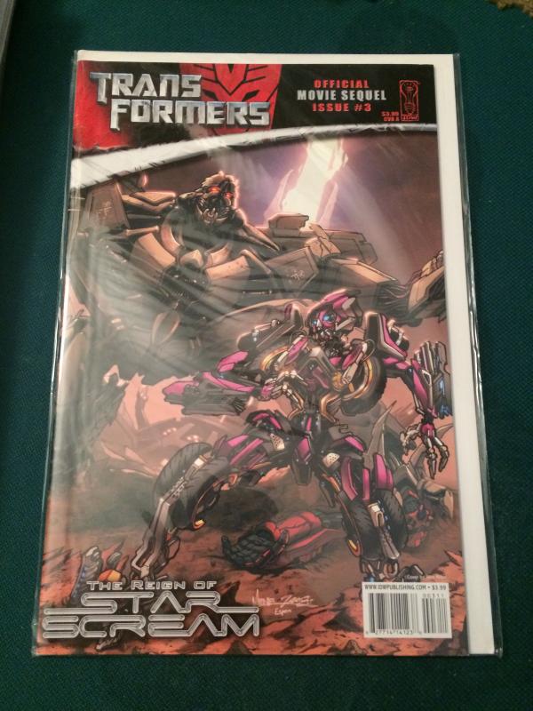 Transformers Official Movie Sequel #3 cover A