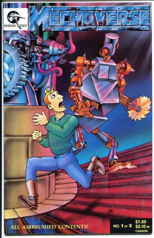 MECHTHINGS #1-2 and, MECHOVERSE #1, NM, Robots,1987, Brad Foster