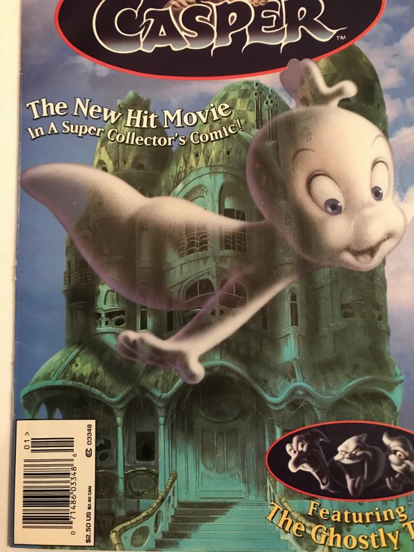 Casper #1 : Marvel 7/96 VF-; movie, photo cover, Friendly Ghost