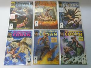 Savage Sword of Conan (1989-93) Lot 25 issues #168-212 7.0 FN