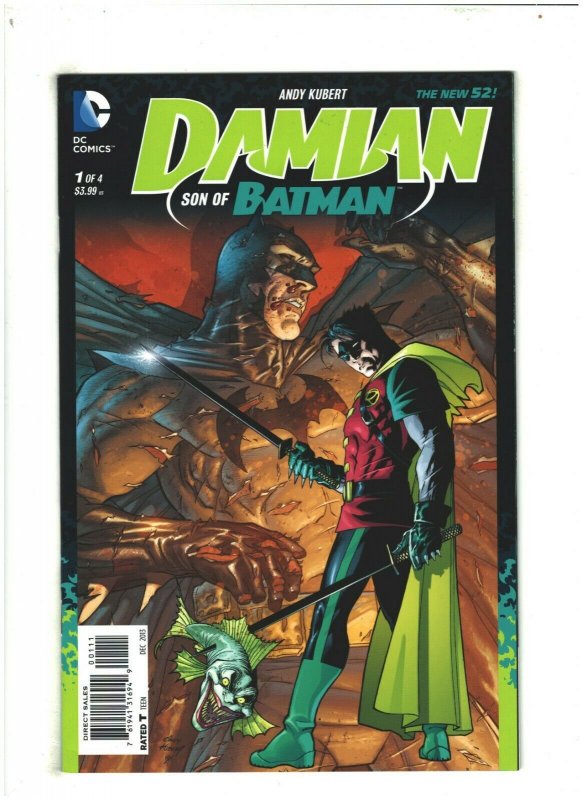 Damian Son of Batman #1 NM- 9.2 DC Comics 2013 Robin