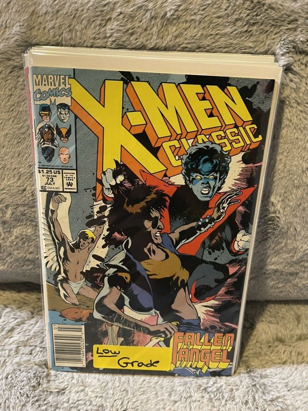 Lot Of 8 Books  CLASSIC X-MEN #28 73 84 87 89 101 102 103 Marvel Comics