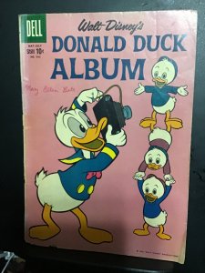 Four Color #995 (1959) Donald Duck album, Walt Disney key! VG Wow