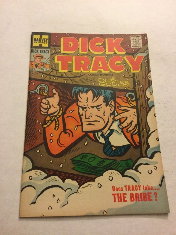 Dick Tracy Comics Monthly 86 Vf Very Fine 8.0 Harvey Comics