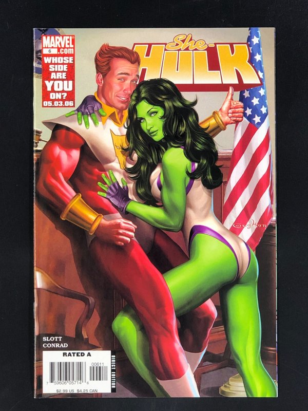 She-Hulk #6 (2006) Starfox is on Trial for Sexual Assault