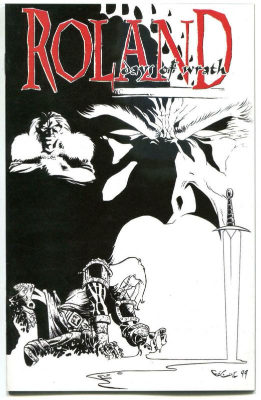 ROLAND DAYS of WRATH #1 2 3 4 ashcan, NM-, Promo, 1999, more promos in store,1-4