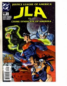 Lot Of 6 JLA DC Comic Books # 104 105 106 107 108 109 Batman Superman Flash J263