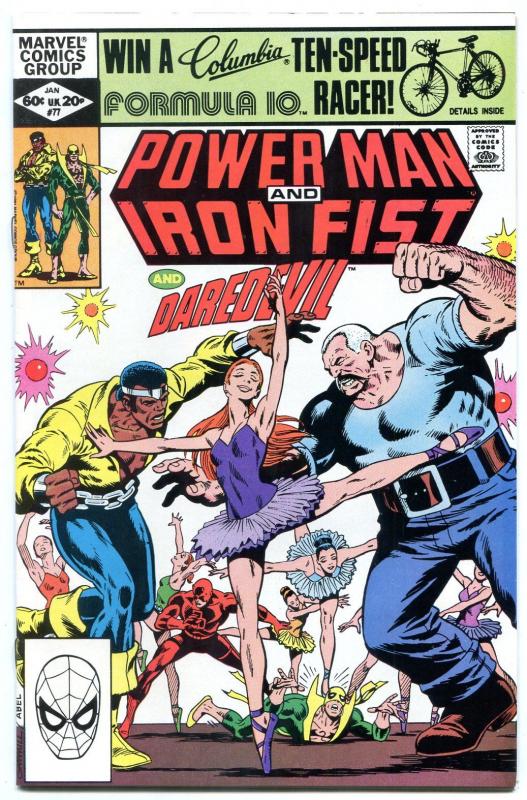 Power Man and Iron Fist #77 1982- Daredevil Team Up- Netflix NM