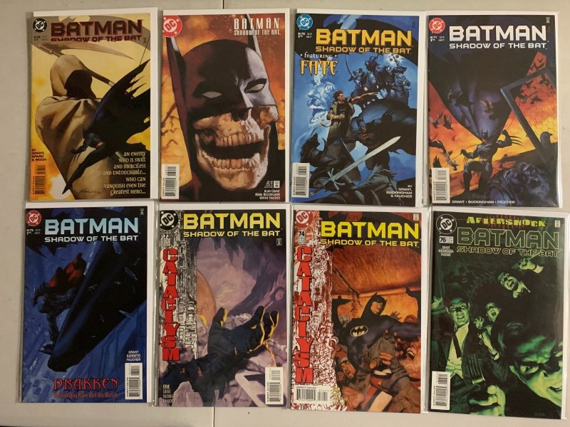 Batman Shadow Bat #40-92 DC (average 8.0 VF) 39 diff (1995 to 1999)