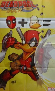 DEADPOOL THE DUCK Promo Poster, 24 x 36, 2016, MARVEL Howard, Unused 164