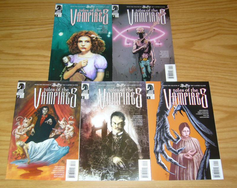 Tales of the Vampires #1-5 VF/NM complete series - joss whedon - templesmith set