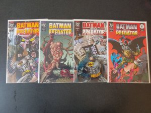 ​BATMAN VERSUS PREDATOR 2 #1-4 COMPLETE SET