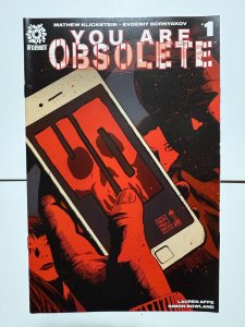 You Are Obsolete # 1 NM Francavilla Variant Cover Aftershock Comic Book 1 J403