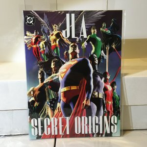 JLA: Secret Origins VF 2003 Alex Ross Paul Dini Treasury Size