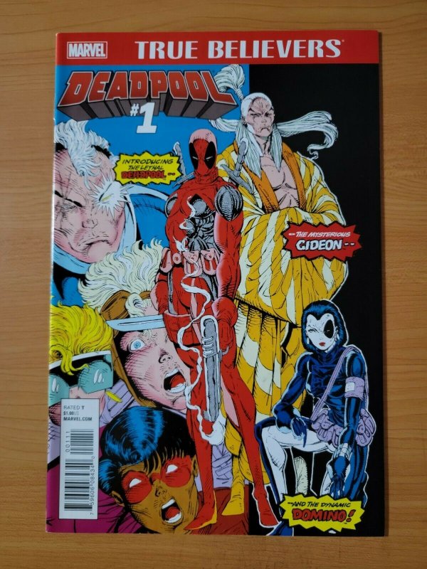 True Believers: Deadpool #1 ~ NEAR MINT NM ~ 2016 Marvel Comic