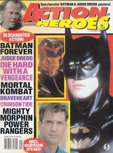 Action Heroes Magazine #1995 FN ; Jacobs | 1 '95 Batman Forever with Posters