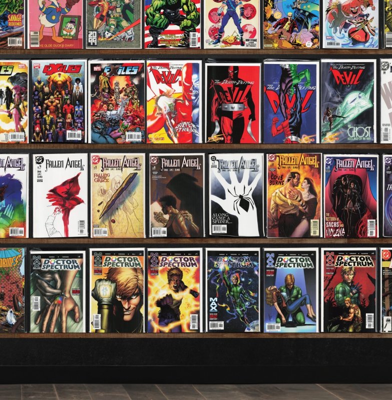 Huge Lot 150+ Comics with Fallen Angel, The Incredible Hulk & More!