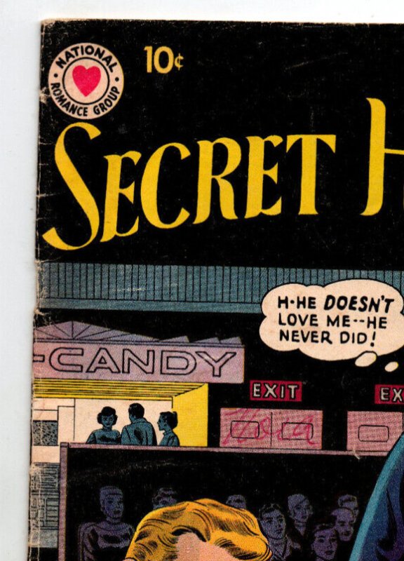 Secret Hearts #56 - Romance - DC Comics - 1959 - GD