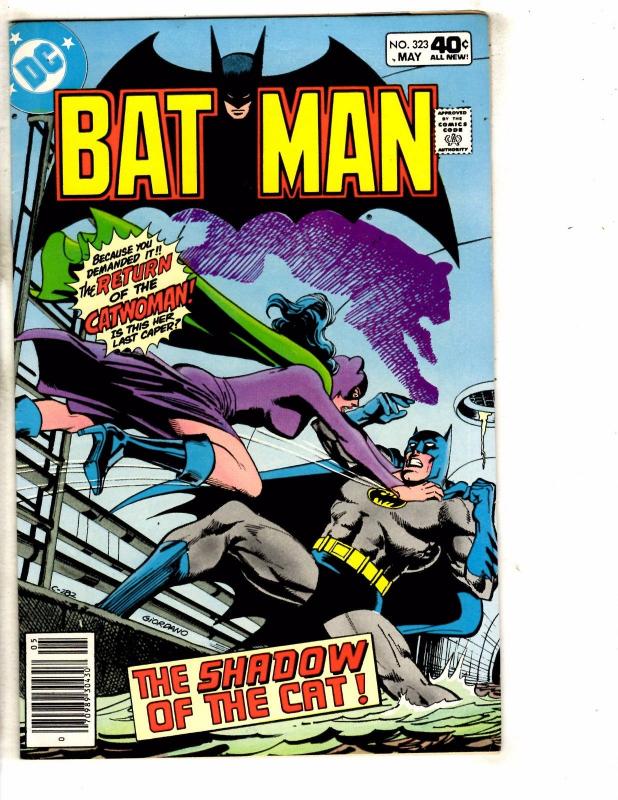 Batman # 323 VF DC Comic Book Poison Ivy Robin Joker Gotham Catwoman CR9