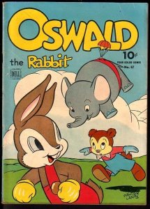 OSWALD THE RABBIT-DELL FOUR COLOR #67-WALTER LANTZ ART FN