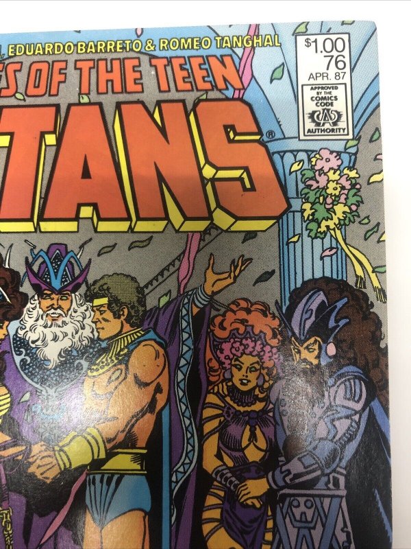 Tales Of The Teen Titans (1987) # 76 (VF/NM) Canadian Price Variant • CPV