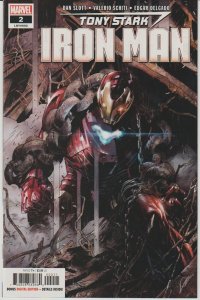 Tony Stark Iron Man # 2 Cover A NM Marvel 2018 Series [B3]