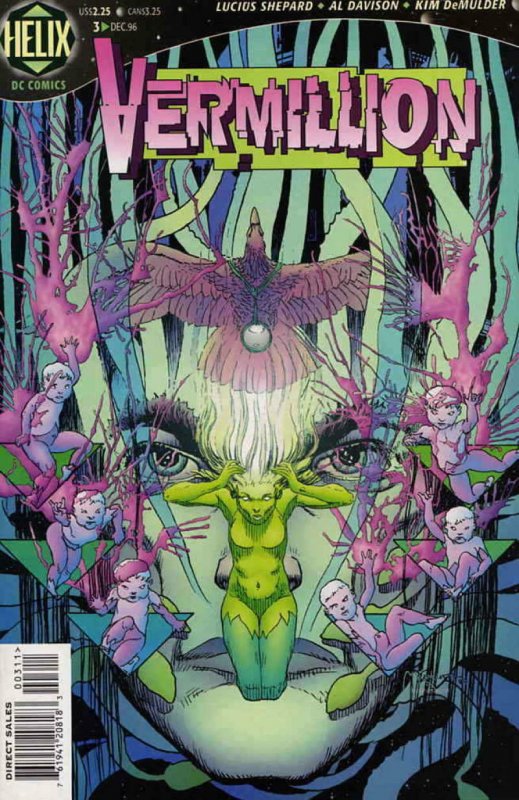 VERMILLION #3, NM, Al Davison, Helix Comics 1996  more in store...