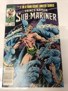 Prince Namor Sub-Mariner (1984) #3 (NM) Canadian Price Variant • CPV• De Matteis