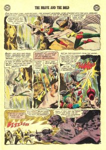BRAVE AND THE BOLD #42 (June1962) 2.0 GD Joe Kubert! Gardner Fox! Hawkgirl!