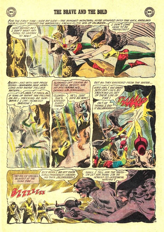 BRAVE AND THE BOLD #42 (June1962) 2.0 GD Joe Kubert! Gardner Fox! Hawkgirl!