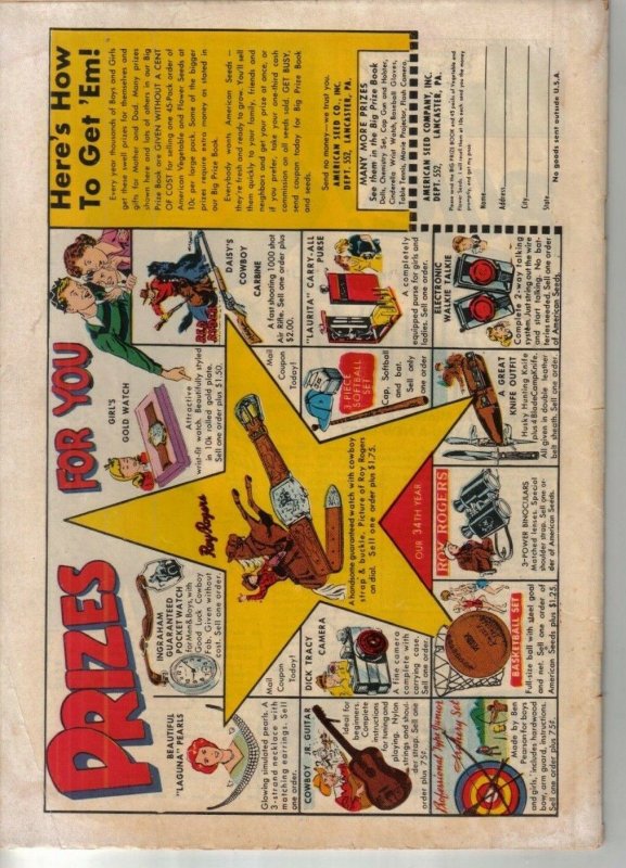 Marvel/Atlas Battle #7 1952 W: UNK  A: Al Hartley and Joe Maneely