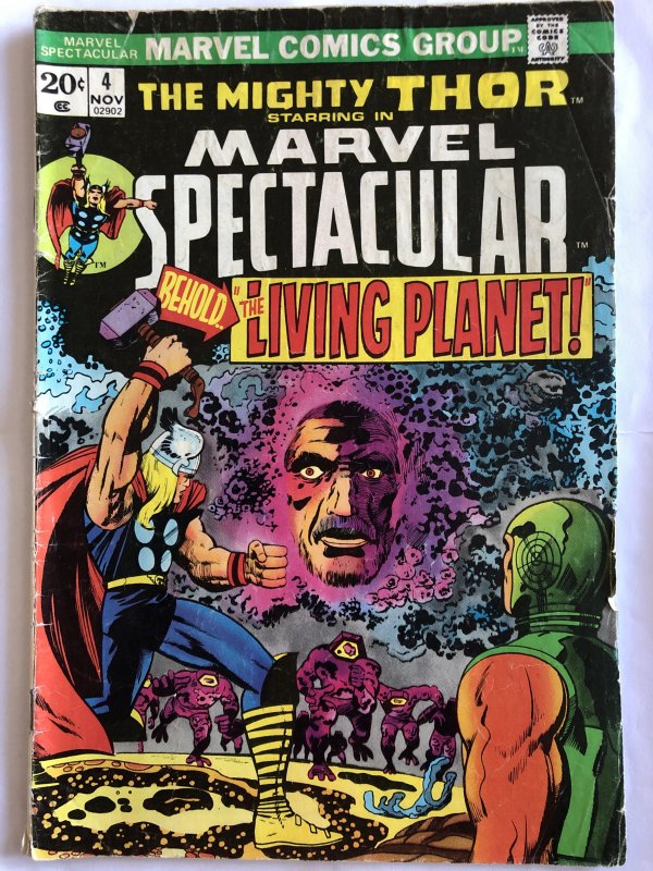 Marvel Spectacular w/ THOR,#6,VG,Stan Lee/J.Kirby- dynamic duo!!