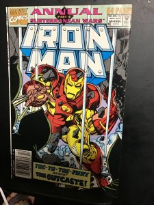 Iron Man Annual #12 (1991) High-grade 1st Outcasts! NM- wow!