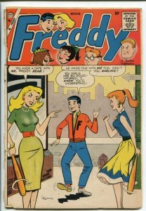 FREDDY V.2 #19-BASEBALL BAT THREAT COVER G/VG