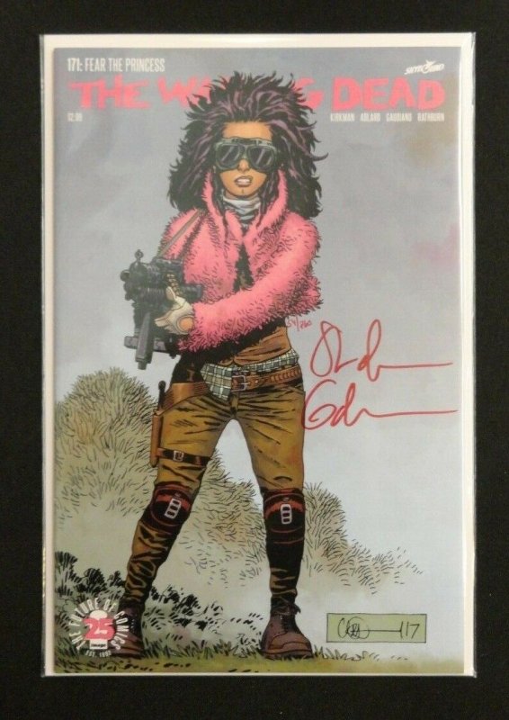 The Walking Dead #171: Fear The Princess Signed Gaudiano w/ COA 1st App Princess