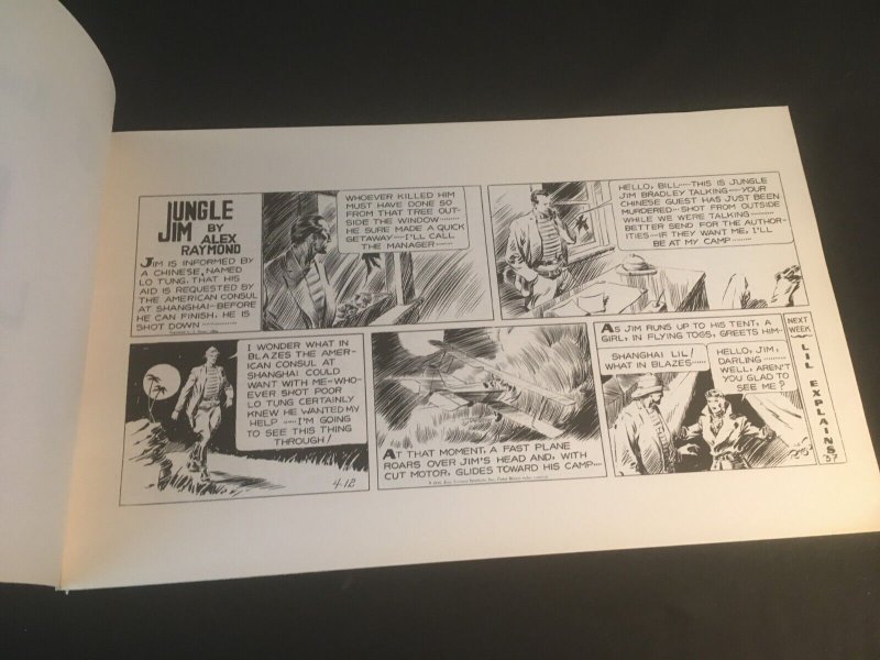 JUNGLE JIM by Alex Raymond Part 1B, P.C.C./King Strip Reprint, 1972