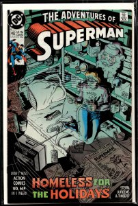 Adventures of Superman #462 (1990) Superman