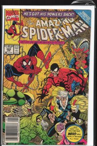 The Amazing Spider-Man #343 (1991) Spider-Man [Key Issue]