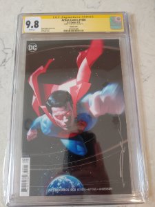 ACTION COMICS #1008 CGC SS 9.8 VARIANT SIGNED BY JEFF DEKAL (COVER ARTIST)