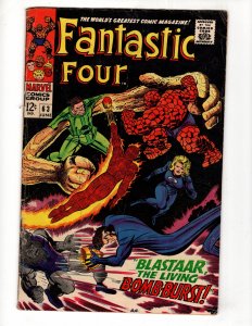 Fantastic Four #63 (1967) SANDMAN BLASTAAR Stan Lee & Jack Kirby