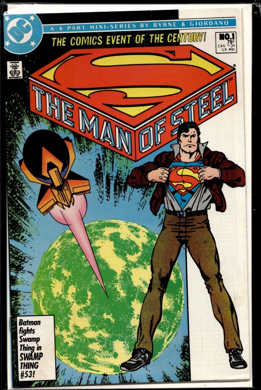 The Man of Steel #1 (1986) Superman