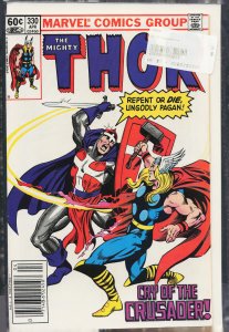 Thor #330 Newsstand Edition (1983) Thor
