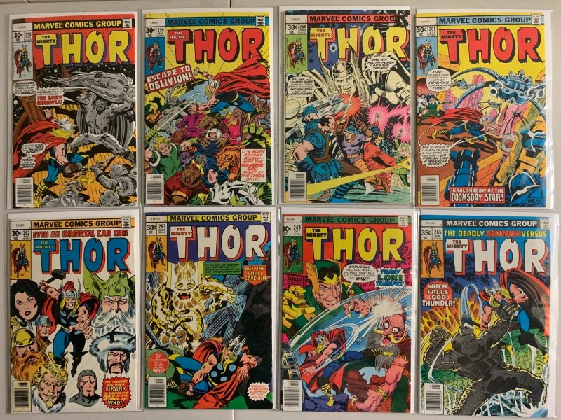 Mighty Thor lot #241-282 + Annual Marvel (avg 6.0) 42 diff (1975-'79)