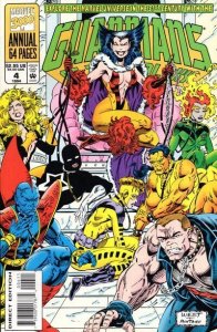Guardians of the Galaxy #4 Annual Marvel Comics 1994 (VGFN 5.0/Stock Photo)