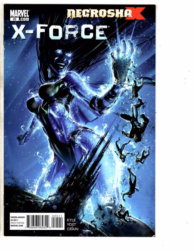 7 Marvel Comics X-Force # 25 26 27 Fear Itself #1 & 7 Avengers Sanction #1 3 RC2