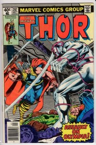 Thor #287 Newsstand Edition (1979) 5.5 FN-