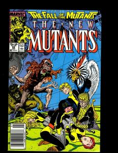 Lot of 12 New Mutants Marvel Comics #54 55 57 58 59 60 61 62 63 64 65 66 J411
